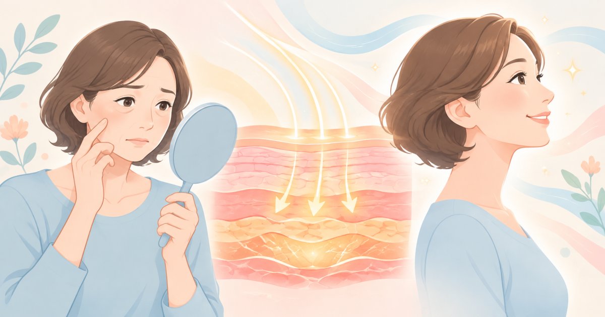 疲れて見える顔はたるみが原因?40代の影を招く理由と改善法